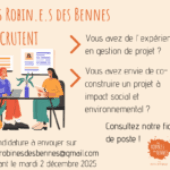 Les Robin.e.s recrutent !